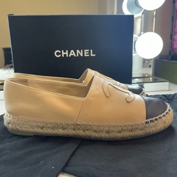 Authentic Chanel espadrilles size 39 - Picture 4 of 6